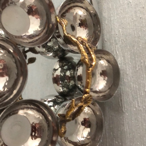 sectional plate. Hammer silver - Picture 5 of 6